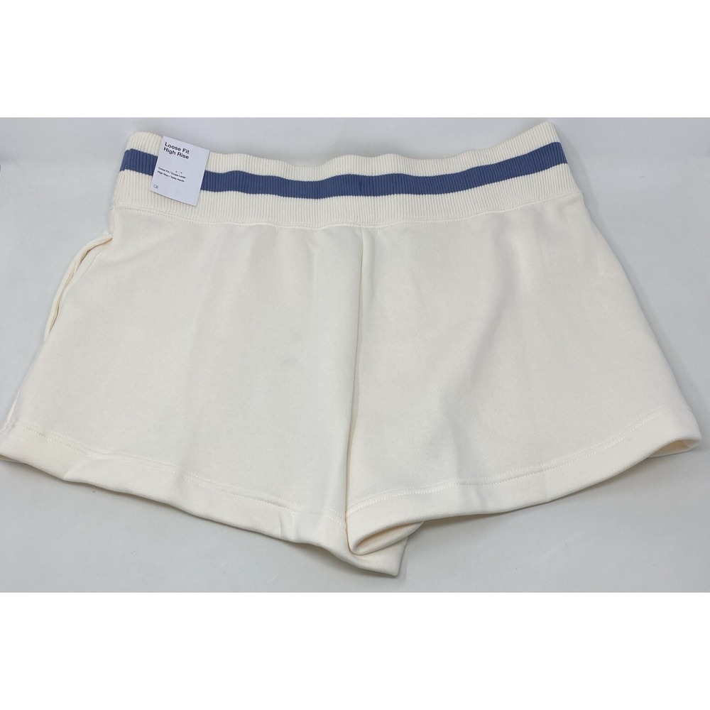 Nike Sportswear Phoenix Fleece High Rise 2" Campus Shorts FJ1820-110 Cream XL - Picture 7 of 9